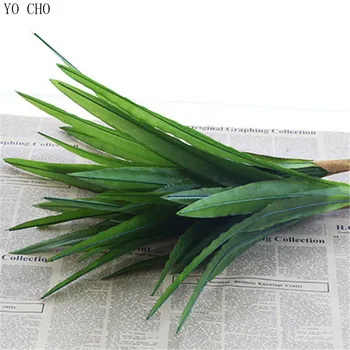 YO CHO plante Artificiale verde fals plante de plastic orhidee lasă feriga de mătase frunze decor de nunta real touch plante Decor Acasă