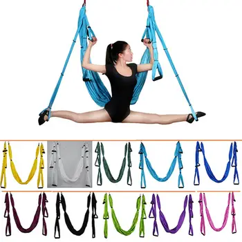Yoga hamac tesatura Yoga Zbor Leagăn Aeriene Dispozitiv de Tracțiune Yoga hamac set de Echipamente pentru Pilates body shaping