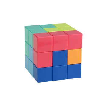 Yongjun DIY Jucarii Educative Plastic Magic Cube Magnetice Blocuri de Constructii Pentru Copii
