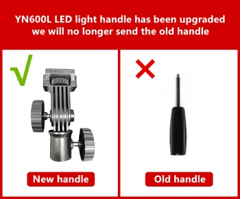 Yongnuo YN600L Video cu LED-uri de Lumină 3200K-5500K Lampă Fotografie Opțional cu Adaptor/Baterie/Trepied/softbox Pentru Machiaj Vlog TikTok
