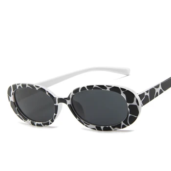 Yoovos 2021 Oval ochelari de Soare pentru Femei Brand Designer de Plastic de Epocă Ochelari de Soare de sex Feminin Clasic de Cumpărături Oculos Gafas De Sol UV400