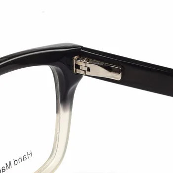 YOUTOP Bărbați Optic Rame pentru Femei ochelari de Fullrim două culori Dreptunghi acetat Patchwoek Moda ochelari Cadru K9046