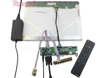 Yqwsyxl Kit pentru B170PW03 B170PW06 LP171WP4 LTN170X2 TV+HDMI+VGA+AV+USB LED LCD Controller Driver Placa