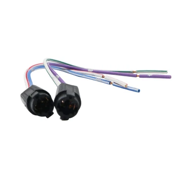 YSY 100buc T10 W5W T5 greu sclerosal adaptor dulie bec adaptoare cablu Bec LED Soclu Conector de Bază Pană Bec plug