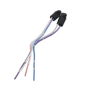 YSY 100buc T10 W5W T5 greu sclerosal adaptor dulie bec adaptoare cablu Bec LED Soclu Conector de Bază Pană Bec plug