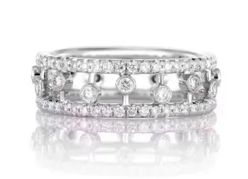 YTF118 S925 Argint Inel doamna inel zirconiu inel de logodna de nunta petrecere de aniversare cadou