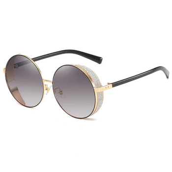 YUNSIYIXING Femei ochelari de Soare Polarizat Brand de Moda Rotund Ochelari de Soare Anti-Orbire de Conducere Accesorii Ochelari Pentru Femei 1920
