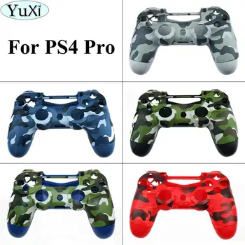 YuXi Plastic Hard Shell Pentru Sony pentru Playstation 4 PS4 pro JDS 040 JDM-040 Controller Capacul Carcasei Coajă de Protecție în Caz Piele