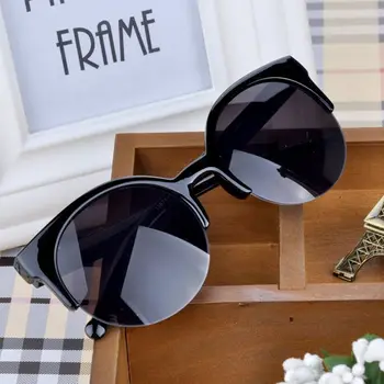 Ywjanp 2018 Oameni Noi High-end de Brand ochi de pisica Ochelari Femeile care călătoresc moda ochelari de Soare Sport casual jumătate cadru ochelari de soare UV400