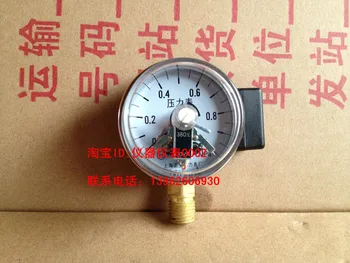 YXC-60 1Mpa Magnetic Asistată Electric Contact Indicator de Presiune M14*1.5