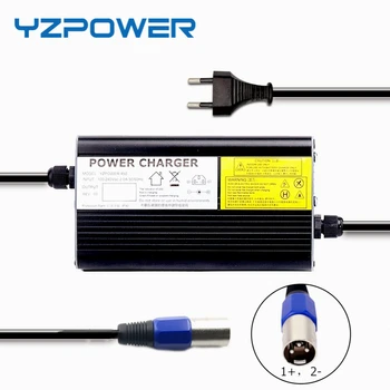 YZPOWER 100-130V or220-240V Baterie cu Litiu 42V 8A o Singură tensiune acumulator 36V Li-Ion Acumulator Lipo Pack Ebike Încărcător Inteligent