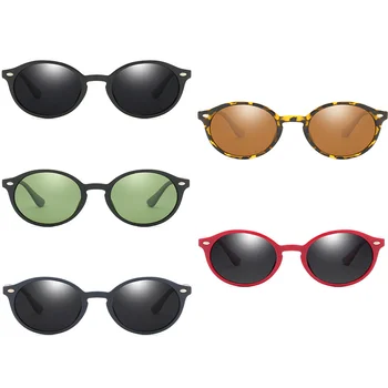 ZENOTTIC Retro Mici, Ovale ochelari de Soare Pentru Barbati Femei la Modă UV400 Polarizat Ochelari de Soare Polaroid cu Lentile de Conducere Nuante de Ochelari