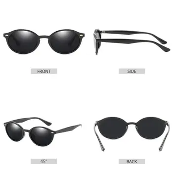 ZENOTTIC Retro Mici, Ovale ochelari de Soare Pentru Barbati Femei la Modă UV400 Polarizat Ochelari de Soare Polaroid cu Lentile de Conducere Nuante de Ochelari