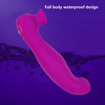 Zerosky Vagin Suge Vibratorul Sex Oral De Aspirație Stimulator Clitoris 10 Frecvență De Vibrație Fraier Impermeabil Si Silentios Erotic