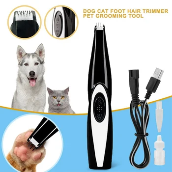Zgomot redus de Companie Electrice Picior de Tuns pentru animale de Companie Îngrijire Mașină pentru Pisici Câini P7Ding