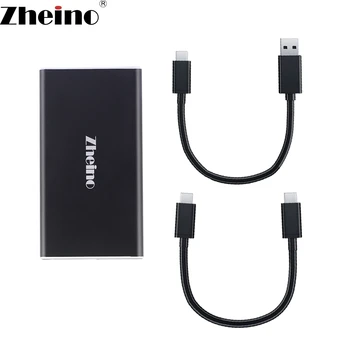 Zheino USB 3.0 Extern Portabil 120GB 240 GB de 128GB, 256GB SSD 512GB Aluminiu Caz mSATA ssd pentru laptop notebook PC-ul