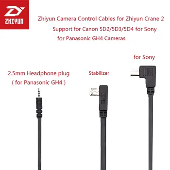 Zhiyun Camera Gimbal Control Cablu Micro USB la CTIA Cablu ZW-CTIA-002 pentru Panasonic GH4 Camera Accesorios