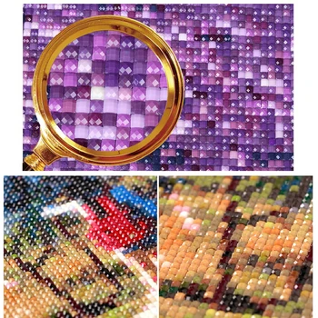 Zhui Star full Pătrat de gaurit cu Diamant pictura cruciulițe băiețel de gândire Diamant broderie decor Mozaic HY
