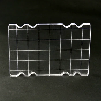 ZhuoAng Timbru Bloc Transparență Acrilice pad pentru DIY Scrapbooking Clar timbre DIY Album album foto Decorative