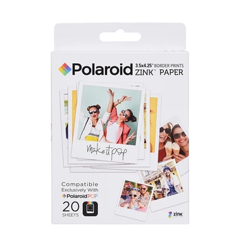 Zink Microcristalină Inkless Hârtie Foto 3.5 * 4.25 Inch Pentru Polaroid POP Hârtie Foto