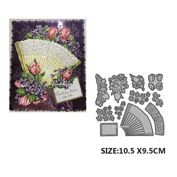 Ziua Ambarcațiuni de Tăiere de Metal Moare Nouă Frumusețe de Flori de Nunta Moare Matrita Pentru Luare de Card DIY Scrapbooking Relief Înaltă Calitate