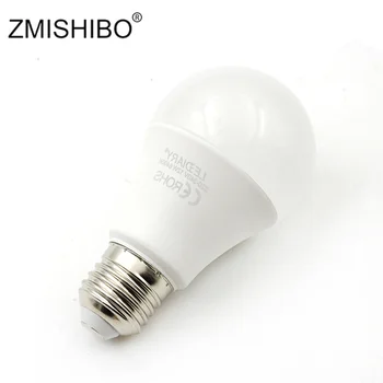 ZMISHIBO PC Aluminiu cu LED A60 E27 Becuri Living Folosi Super-Luminos 12W 220V Cald Natura Alb Rece 6000K 3000K 4000K 5pcs/Lot