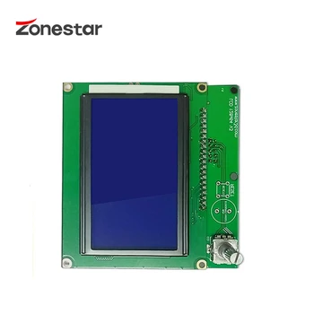 ZONESTAR LCD 12864 LCD Cablu, tv LCD Display Module 128x64 Puncte Ecran Albastru lumina de Fundal Pentru ZRIB RAMPE Arduino Mega