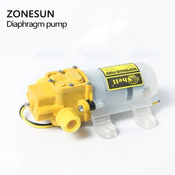 ZONESUN Diafragma Pompa de Apa Pentru Masina de Umplere Mici în condiții de Siguranță de Înaltă Presiune autoamorsare Pompa de 3.6 L/min