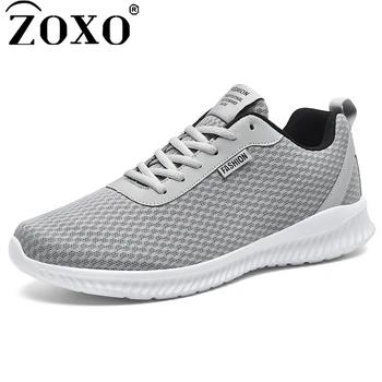 ZOXO Adidași Bărbați Respirabil Usoare Atletic Rularea Pantofi de Mers pe jos de Mens Casual Pantofi Sport Pentru Barbati Plus Dimensiune 48