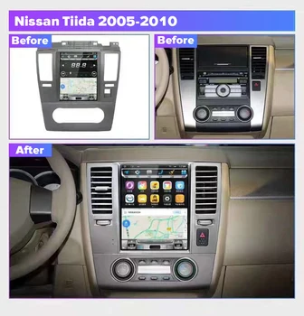 ZOYOSKII Android 10 10.4 inch Ecran Vertical Tesla stil de Radio-Navigație GPS Auto Multimedia Player pentru Nissan Tiida 2008-2012