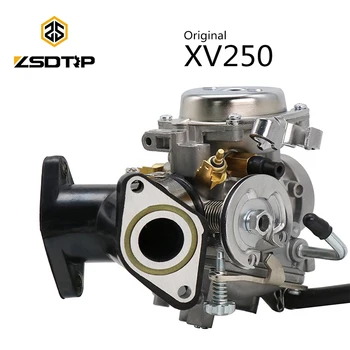 ZSDTRP XV250 Carburator Assy Pentru Yamaha Virago 250 1995-2004 Route 66 1988-1990 Carburator interfață pentru XV250