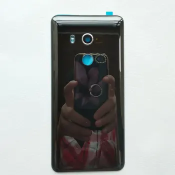 ZUCZUG Original Pahar de Locuințe Spate Pentru HTC U11 OCHII Capac Baterie Spate Ușa Caz U11 OCHII Reparații Parte Cu aparat Foto+Obiectiv + Adeziv