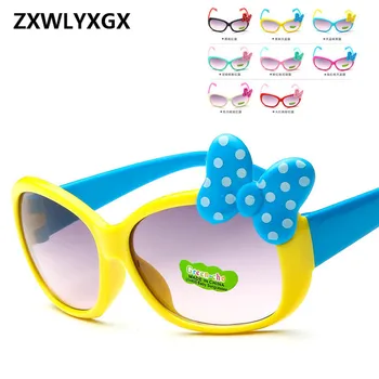 ZXWLYXGX 2018 Copiilor Destul de Ochelari de Fata Aliaj ochelari de Soare Fashion Boy Fata de Copil Clasic de Epocă ochelari de Soare Drăguț