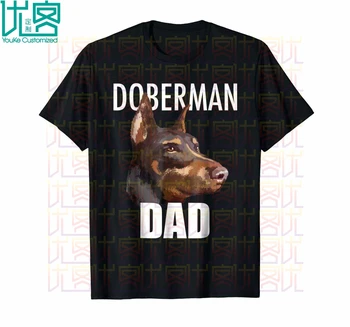 Îmbrăcăminte Doberman Tata Câine Tricou Tricou T-Shirt 9957 Uimitoare Maneci Scurte Unic Casual Tricouri Din Bumbac Tricou Haine