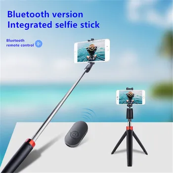 În 2020, cele mai Noi 3 in 1 Wireless Bluetooth Selfie Sticks Mini Portabil Telefon Mobil Trepied Pliabil Selfie Stick Trepied pentru Telefon