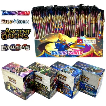 În 2020, cele mai Noi 324Pcs Carduri Pokemon TCG: Sword & Shield Booster Box de Colectie Carte de Joc de Tranzacționare