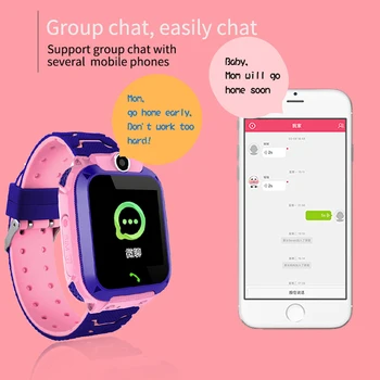 În 2020, Noul ceas Inteligent LBS Copil SmartWatches Copil Ceas pentru Copii SOS Locație Finder, Localizare Tracker Anti-a Pierdut Monitor+Cutie
