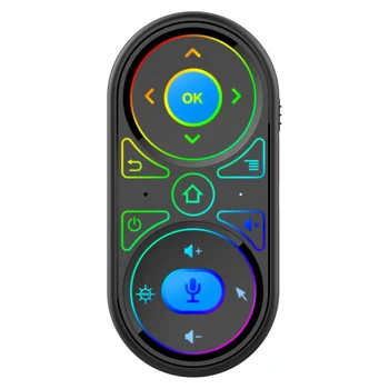 În 2020, Noul G-11 2.4 G Wireless Telecomanda Air Mouse-ul RGB cu iluminare din spate de Căutare Google de Voce Reîncărcabilă, fără Fir de Control de la Distanță