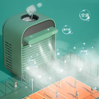 În 2020, Noul Mini aparat de Aer Conditionat Portabil de Aer mai rece USB Spațiu Personal Cooler Ventilator de Răcire cu Aer Fan Reîncărcabilă Ventilator Pentru Biroul de Acasă