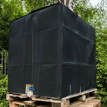 În aer liber, Capac rezistent la apa Pentru 1000/800/600 Litri IBC Rezervor de Apă Container Folie de aluminiu rezistent la apa Anti-Praf Acoperă 210D Oxford Pânză