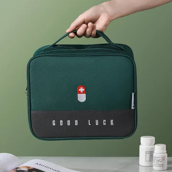 În aer liber, de călătorie portabil medicina cutie de Mână pungă medicament acasă tesatura trusa de prim ajutor trusa medicala sac