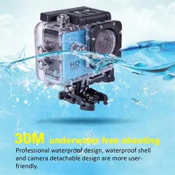 În aer liber, Mini Sport de Acțiune aparat de Fotografiat Ultra 30M 1080P Subacvatica Waterproof Casca de Înregistrare Video Camere video Sport Cam