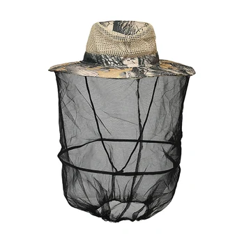 În aer liber, Pescuit Găleată Pălărie Respirabil Umbra Soare Anti Mosquito Net Cap Capac de Protecție Vanatoare Camping Pălărie de om
