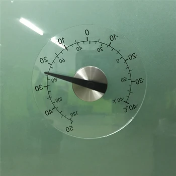În Aer Liber Termometru Digital Fereastră Transparentă Celsius Termometru Analog Autoadezive De Monitorizare A Temperaturii De Sticlă Lipit