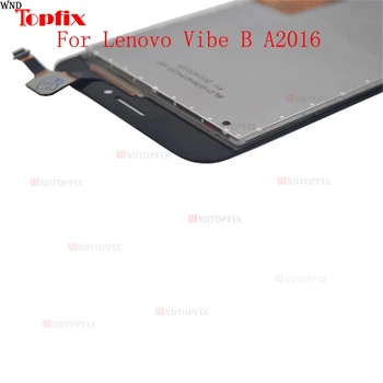 În Stoc 4.5 Inch LCD Pentru Lenovo Vibe B A2016 A2016a40 A2016b30 A2016b31 Display LCD Touch Screen Digitizer Înlocuirea Ansamblului
