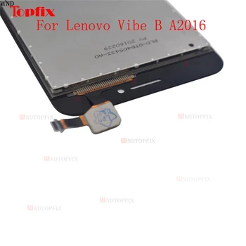În Stoc 4.5 Inch LCD Pentru Lenovo Vibe B A2016 A2016a40 A2016b30 A2016b31 Display LCD Touch Screen Digitizer Înlocuirea Ansamblului