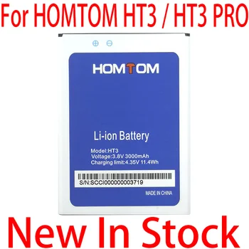 În Stoc Baterie de Înaltă Calitate Pentru Homtom HT3 HT3 Pro Înlocuire Telefon Mobil + Numărul de Urmărire
