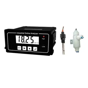 În Timp Real de Apă Pură Rezistivitatea Metru Controller Transmițător Monitor Releu 4-20mA alarmă Voce industriale analizor on-line