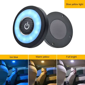 Încărcare USB LED Lumina Auto Portabil Lampa de Citit Vehicul în Interiorul Mini Carte Lumină Reîncărcabilă pentru Interior Auto