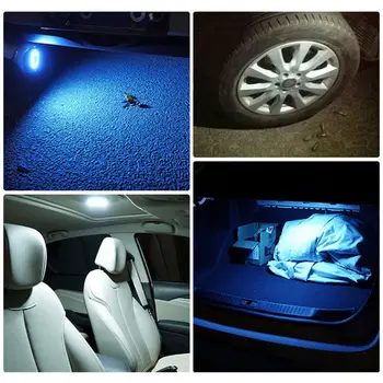 Încărcare USB LED Lumina Auto Portabil Lampa de Citit Vehicul în Interiorul Mini Carte Lumină Reîncărcabilă pentru Interior Auto
